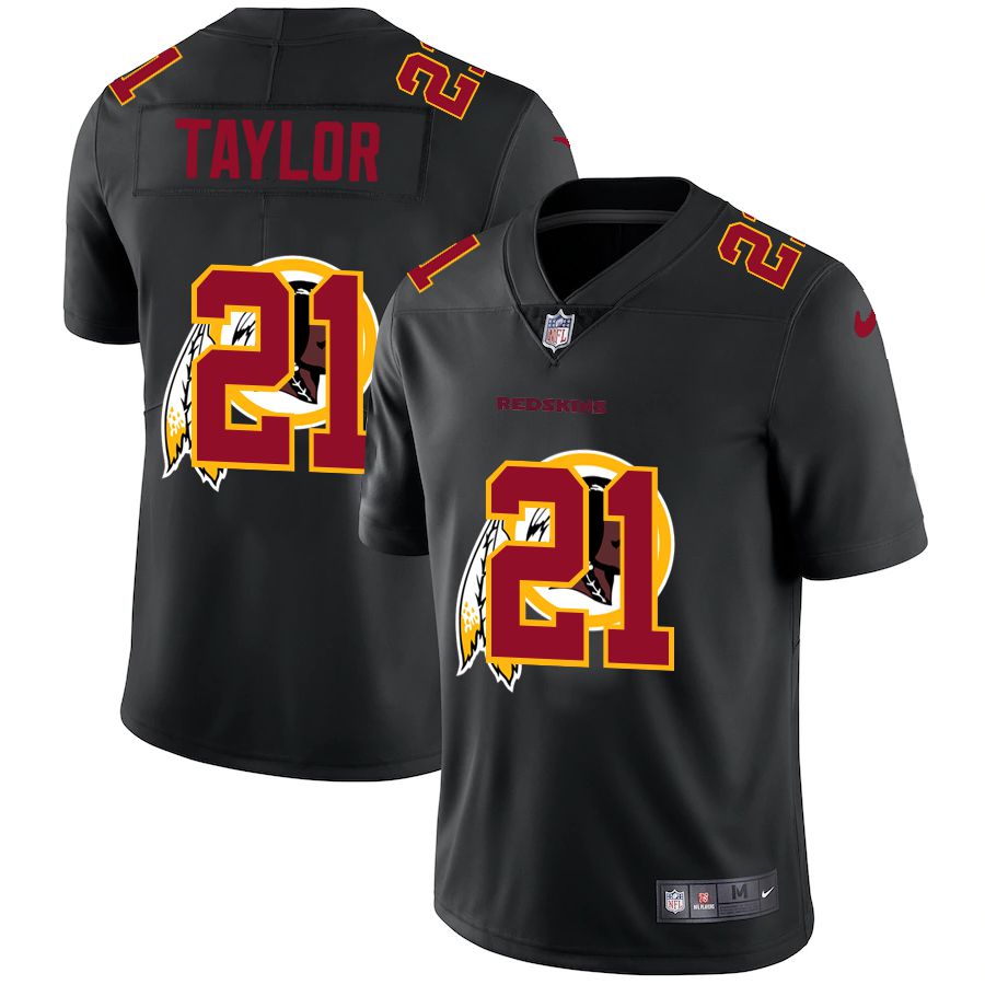 Men Washington Redskins #21 Taylor Black shadow Nike NFL Jersey